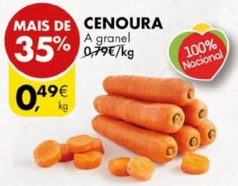 Pingo Doce Cenoura promoção