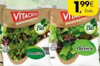 Pingo Doce Bio Vitacress Salada Aromática / Ibérica 100g promoção