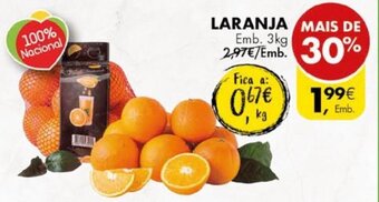 Pingo Doce Laranja 3kg promoção