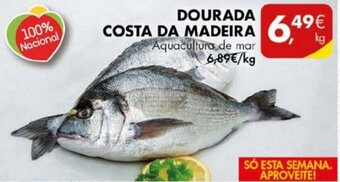 Pingo Doce Dourada Costa da Madeira promoção