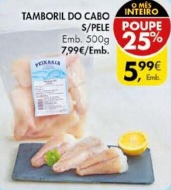 Tamboril do Cabo s/Pele 500g