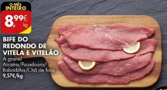 Pingo Doce Bife do Redondo de Vitela e Vitelão promoção