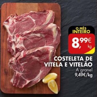Costeleta de Vitela e Vitelão