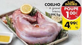 Pingo Doce Coelho promoção