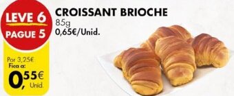 Pingo Doce Croissant Brioche 85g promoção