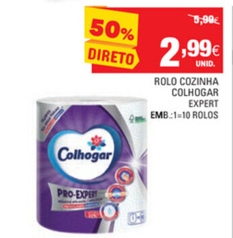 Continente Rolo Cozinha Colhogar Expert 1=10 Rolos promoção