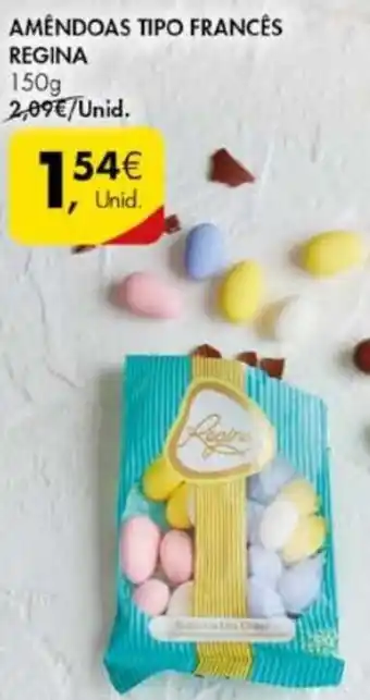Pingo Doce Amêndoas TIpo Francês Regina 150g promoção