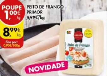 Pingo Doce Peito de Frango Primor promoção