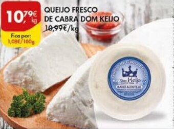 Pingo Doce Queijo Fresco de Cabra dom Keijo promoção