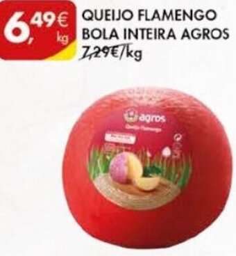 Pingo Doce Queijo Flamengo Bola Inteira Agros promoção