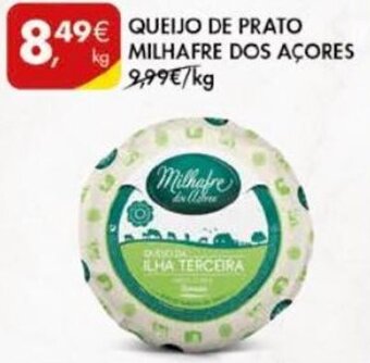 Pingo Doce Queijo de Prato Milhafre dos Açores promoção