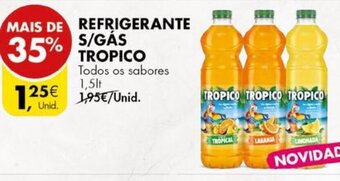 Pingo Doce Refrigerante S/Gás Tropico 1,5lt promoção