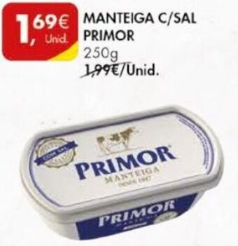 Pingo Doce Manteiga C/Sal Primor 250g promoção