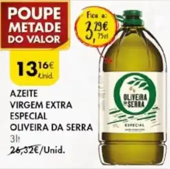 Pingo Doce Azeite Virgem Extra Especial Olivera da Serra 3lt promoção