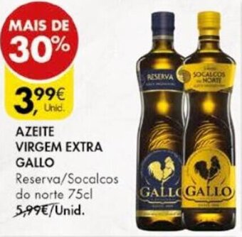 Pingo Doce Azeite Virgem Extra Gallo 75cl promoção