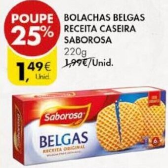Pingo Doce Bolachas Belgas Receita CAseira Saborosa 220g promoção