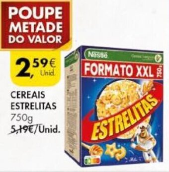 Pingo Doce Cereais Estrelitas 750g promoção