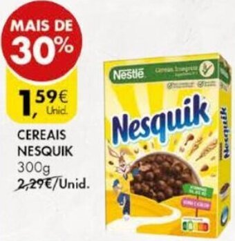Pingo Doce Cereais Nesquik 300g promoção