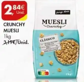 Pingo Doce Chunchy Muesli 1kg promoção