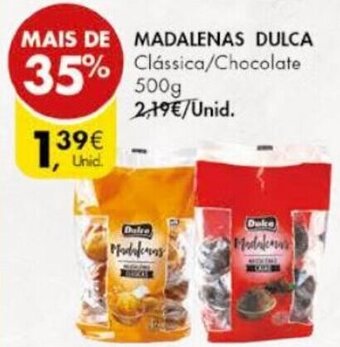 Pingo Doce Madalenas Dulca 500g promoção