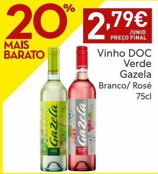 Vinho verde gazela