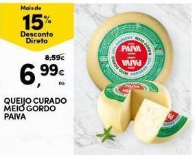 Continente Bom dia Queijo curado paiva promoção