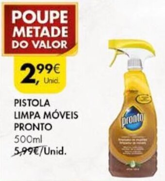 Pingo Doce Pistola Limpa Móveis Pronto 500ml promoção