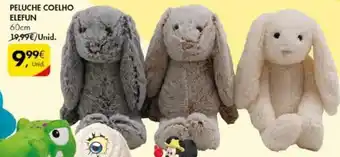 Pingo Doce Peluche Coelho Elefun 60cm promoção