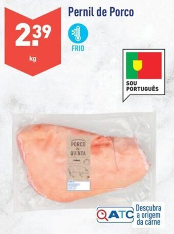 ALDI Pernil de Porco promoção