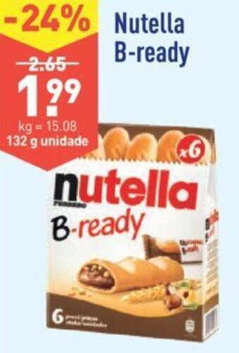 ALDI Nutella B-ready 132g promoção