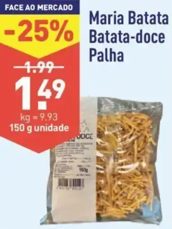 ALDI Maria Batata Batata-doce Palha 150g promoção