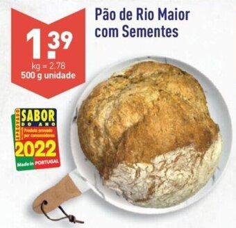 Pão de Rio Maior com Sementes 500g