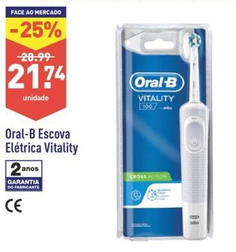 ALDI Oral-B Escova Elétrica Vitality promoção