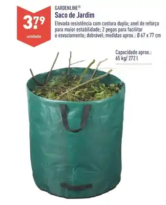 ALDI Gardenline Saco de Jardim 67 x 77cm promoção