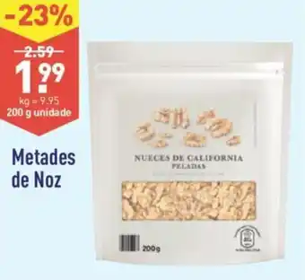 ALDI Metades de Noz 200g promoção