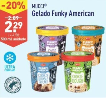 ALDI Mucci Gelado Funky American 500ml promoção