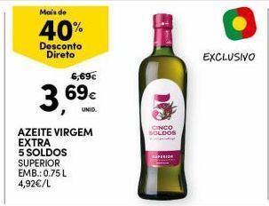 Continente Bom dia Azeite virgem promoção