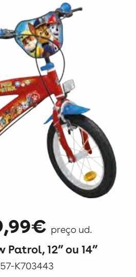 Bicicleta infantil