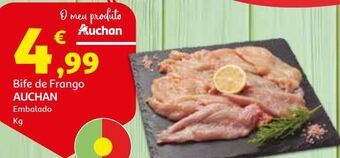 Auchan Bife de frango auchan:kg promoção