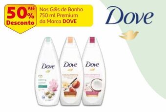 Auchan Gel de banho dove promoção