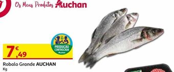 Auchan Robalo grande auchan:produção controlada kg promoção