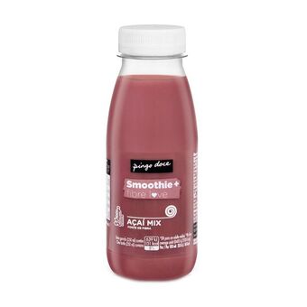 Pingo Doce Smoothie+ açaí mix pingo doce promoção