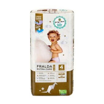 Pingo Doce Fraldas extra care & dry tamanho 4 (9-15 kg) pingo doce - 48 un promoção