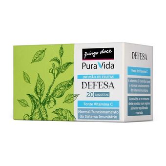 Pingo Doce Infusão de frutas defesa pura vida promoção