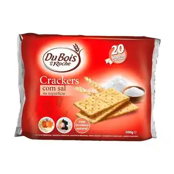Pingo Doce Bolachas crackers com sal na superfície du bois de la roche promoção
