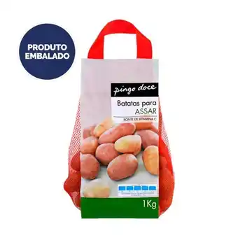 Pingo Doce Batata conservação para assar pingo doce - embalagem 1 kg promoção