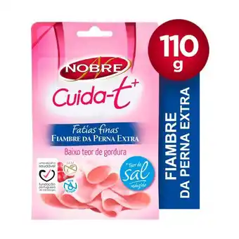 Pingo Doce Fiambre da perna extra fatias finas cuida-t + nobre promoção