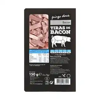 Pingo Doce Tiras de bacon pingo doce promoção