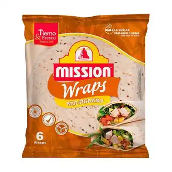 Pingo Doce Wraps multi grão mission tierno & fresco promoção