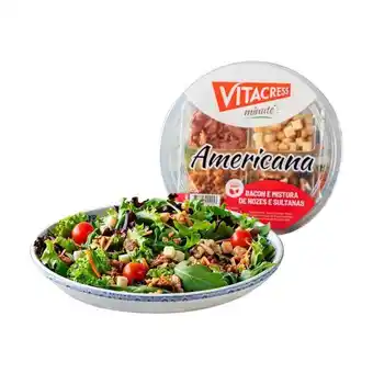 Pingo Doce Salada americana minute vitacress promoção
